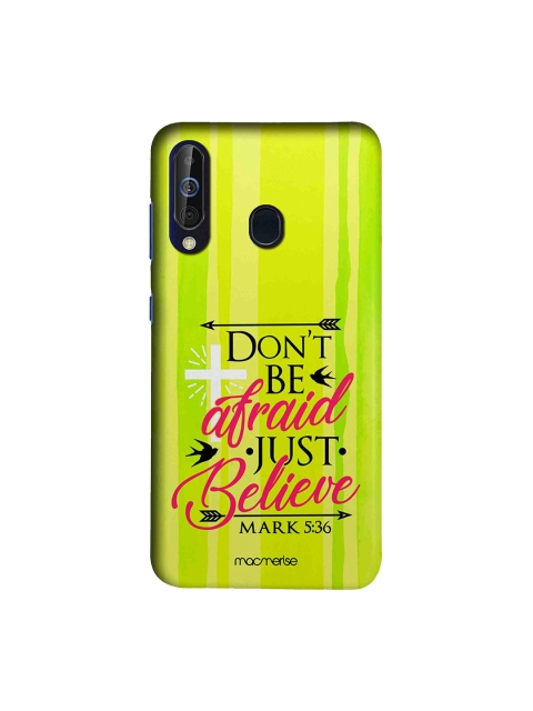 

macmerise Green Illustrations Just Believe Samsung A60 Back Cover