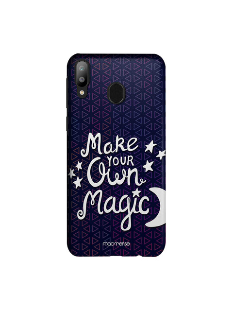 

macmerise Unisex Blue Make Your Magic Samsung Galaxy M20 Macmerise Back Cover