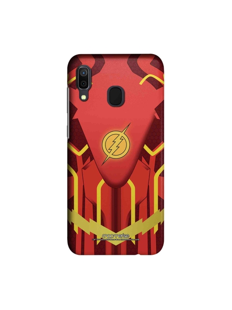 

macmerise Red & Yellow Suit up Flash DC Comics Samsung A30 Back Cover