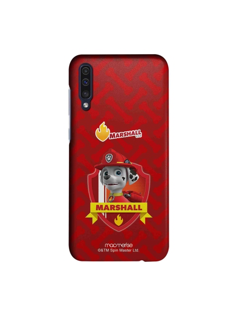 

macmerise Red Marshall Paw Patrol Samsung A50 Back Cover
