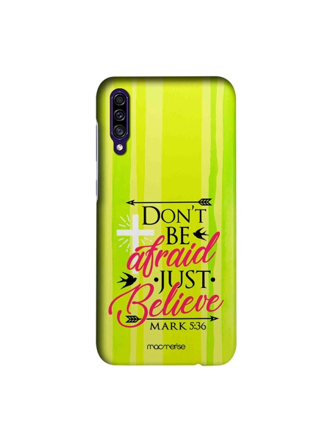 

macmerise Lime Green Just Believe Samsung A30s Back Cover