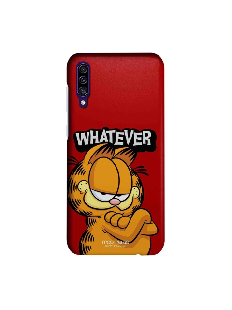 

macmerise Unisex Red Yeah Whatever Samsung Galaxy A30s Garfield Back Cover