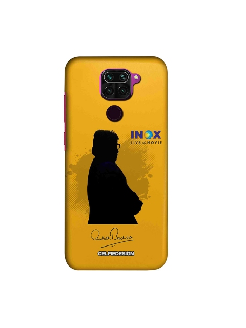 

macmerise Unisex Yellow InoxBB Xiaomi Redmi Note 9 Back Cover INOX