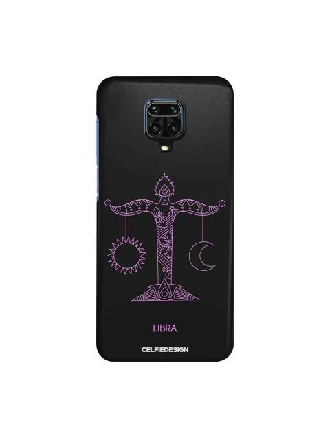 

macmerise Black Libra Zodiac Xiaomi Redmi Note 9 Pro Back Cover