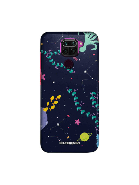 

macmerise Navy Blue Space Aquarium Xiaomi Redmi Note 9 Back Cover