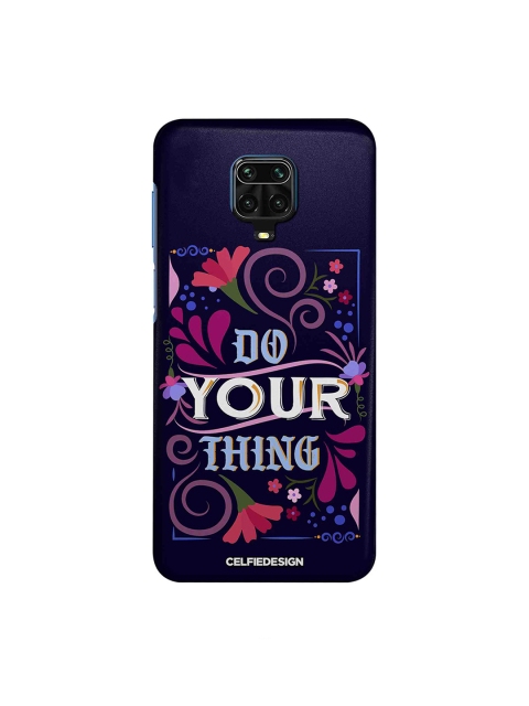 

macmerise Multicolored Do Your Thing Xiaomi Redmi Note 9 Pro Back Cover, Multi