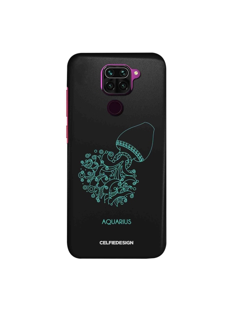 

macmerise Black & Green Aquarius Redmi Note 9 Case