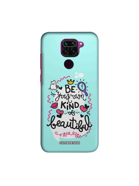 

Be Your Own Kind Of Beautiful Xiaomi Redmi Note 9 Back Cover Base 501, Blue