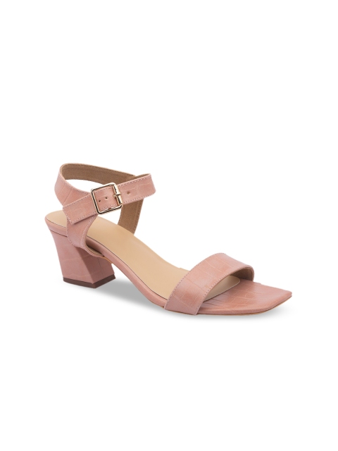 

Sole To Soul Women Pink Solid Sandals