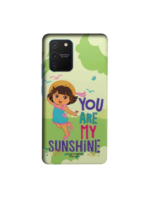 

macmerise Multicoloured My Sunshine Dora Samsung S10 Lite Back Cover, Multi