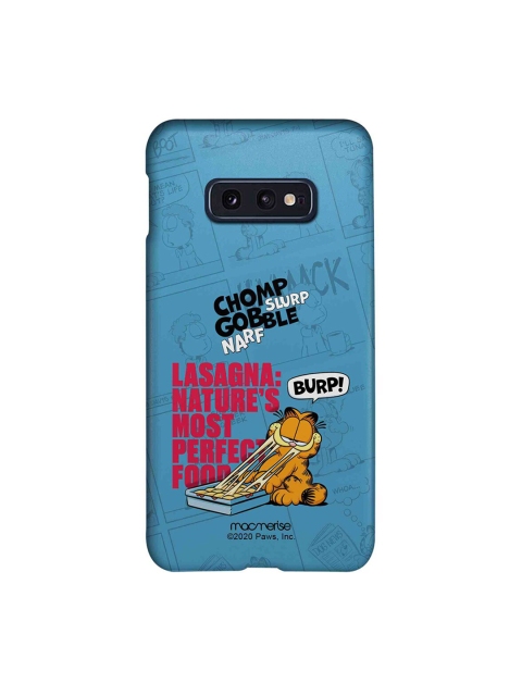 

macmerise Blue & Black Perfect Food Samsung Galaxy S10E Back Cover