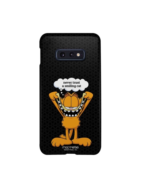 

macmerise Black & Brown Smiling Garfield Samsung Galaxy S10E Back Cover