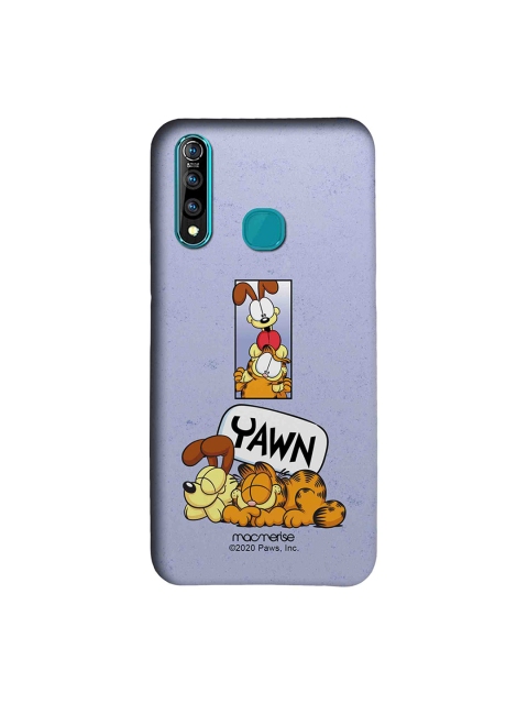 

macmerise Lavender & Yellow Bff for Life Garfield Vivo Z1 Pro Back Cover