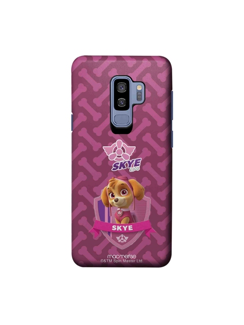 

macmerise Skye Paw Patrol Samsung S9 Plus Back Cover, Purple