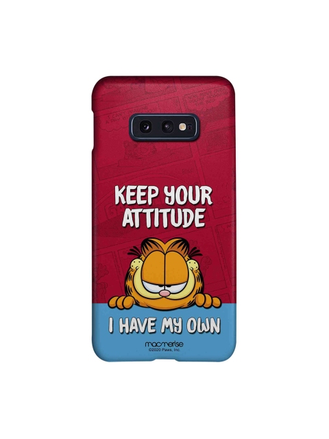 

macmerise Multicoloured Attitude Garfield Samsung S10E Back Cover, Multi