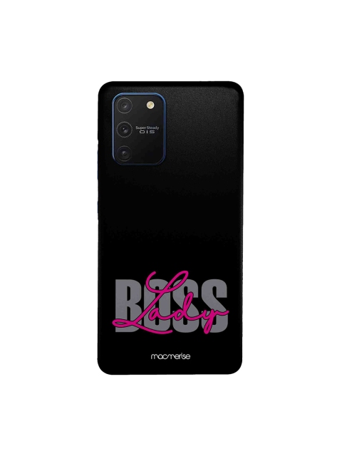 

macmerise Black Illustrations Boss Lady Bold Samsung S10 Lite Back Cover