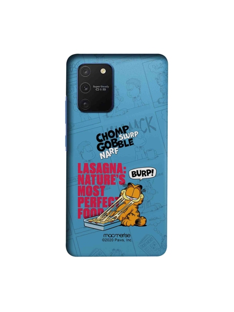 

macmerise Blue Perfect Food Samsung S10 Lite Garfield Back Cover