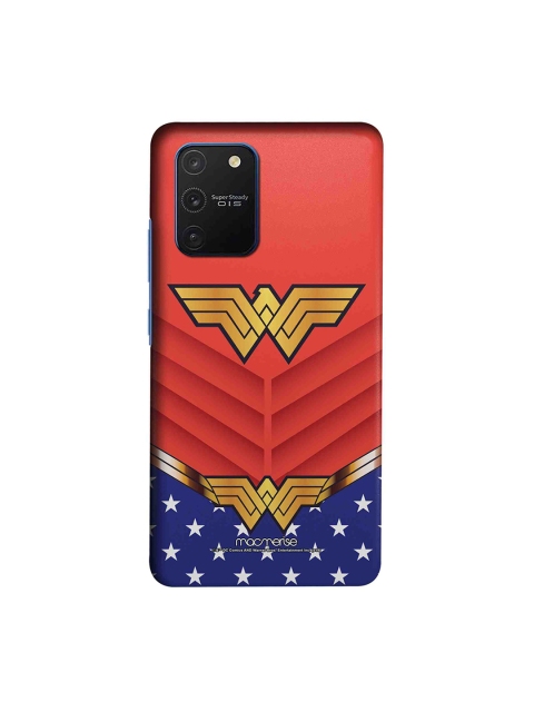 

Suit up Wonder Woman Samsung S10 Lite DC Comics Back Cover, Red