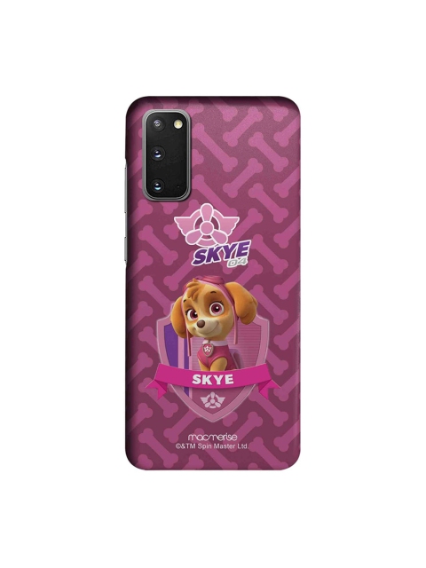 

macmerise Pink & Brown Skye Paw Patrol Samsung Galaxy S20 Back Case