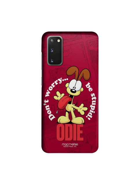 

macmerise Red & Yellow Odie Dont Worry Samsung Galaxy S20 Back Case