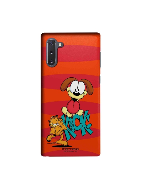 

macmerise Red & Blue Garfield Kick To Odie Samsung Galaxy Note 10 Case