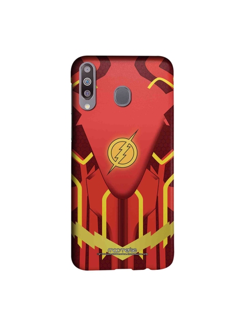 

macmerise Red & Yellow Suit Up Flash Samsung Galaxy M30 Back Case
