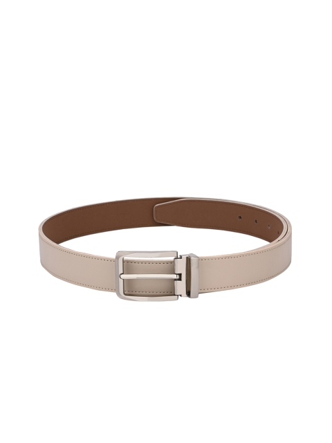 

Calvadoss Men Beige Solid Belt