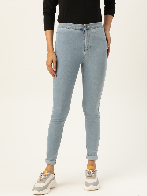 

Malachi Women Blue Skinny Fit High-Rise Clean Look Stretchable Jeans