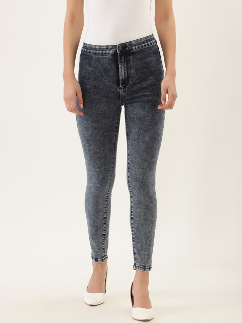 

Malachi Women Blue Skinny Fit High-Rise Clean Look Stretchable Jeans