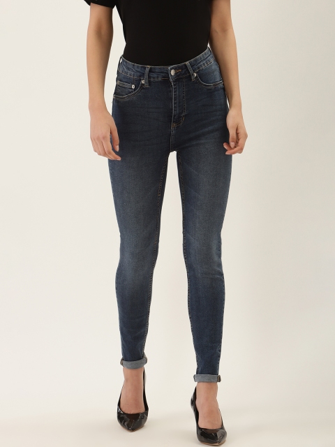 

Malachi Women Blue Skinny Fit Super High-Rise Clean Look Stretchable Jeans
