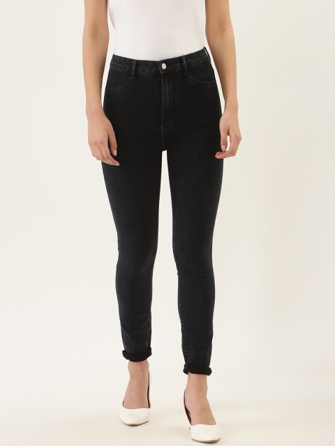 

Malachi Women Black Skinny Fit High-Rise Clean Look Stretchable Jeans