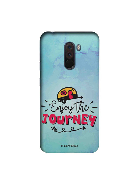 

macmerise Blue & Pink Enjoy The Journey Xiaomi Poco F1 Macmerise Illustrations Back Case