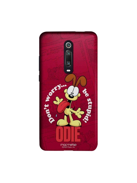 

macmerise Maroon & White Odie Don't Worry Garfield Xiaomi Redmi K20 Pro Back Case