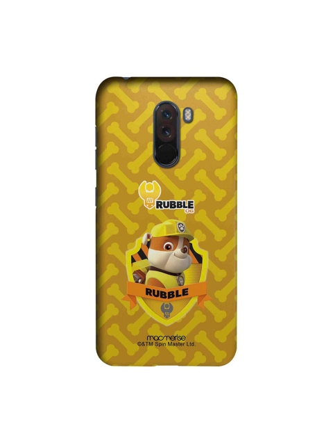 

macmerise Yellow & Orange Rubble Paw Patrol Xiaomi Poco F1 Case