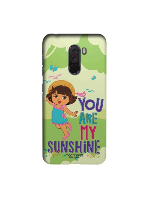 

macmerise Green & Blue Cartoon Characters My Sunshine Dora Xiaomi Poco F1 Back Case