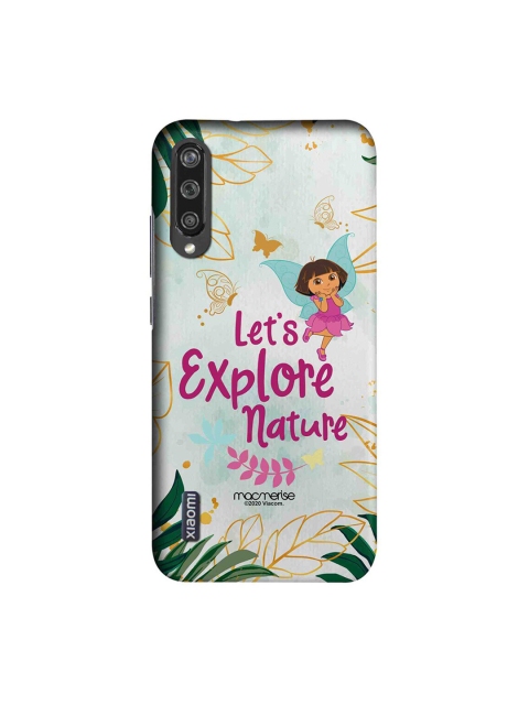 

macmerise White & Pink Cartoon Characters Explore With Dora Xiaomi Mi A3 Back Case