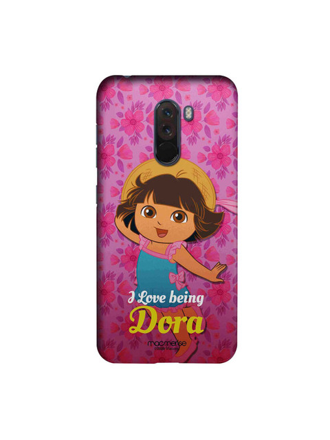 

macmerise Pink & Blue Lovely Dora Xiaomi Poco F1 Back Case