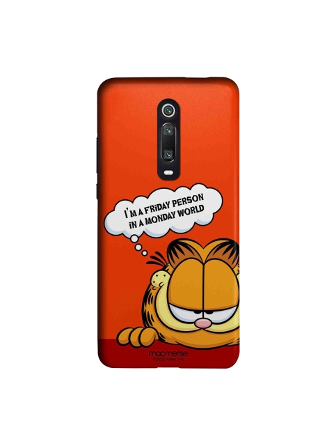 

macmerise Red & Orange Cartoon Characters Friday Garfield Xiaomi Redmi K20 Pro Back Case