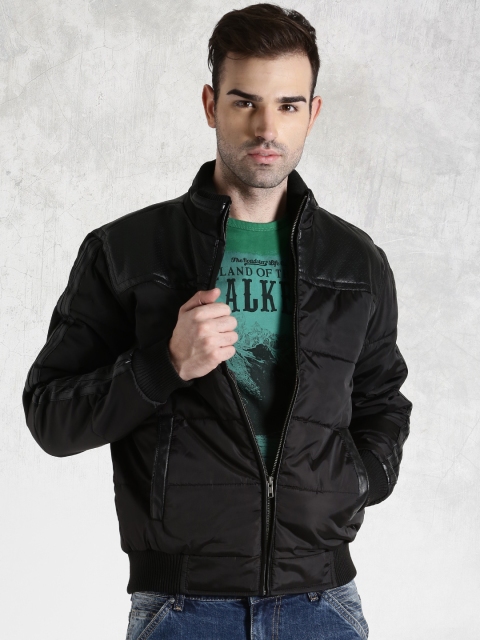 

Roadster Black Padded Jacket