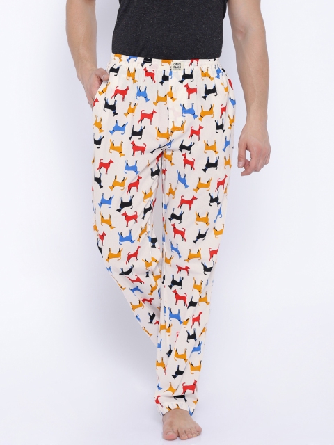 

Jack & Jones White Printed Pyjamas 1768297005