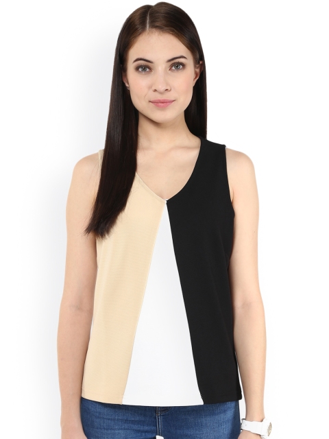 

Harpa Beige & Black Top