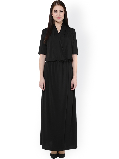 

Harpa Black Maxi Dress