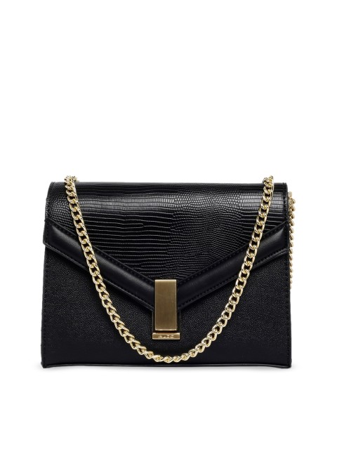 

ALDO Black Solid Sling Bag