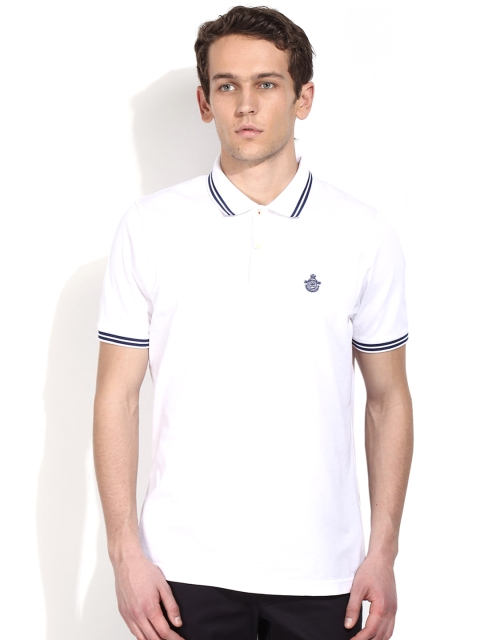 

Blackberrys White Slim Fit Polo T-shirt