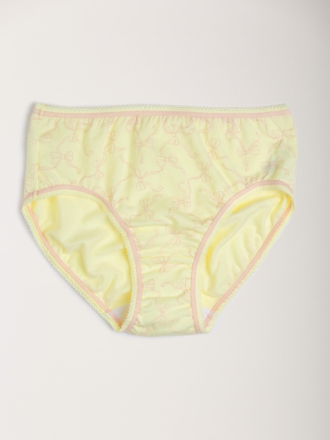 

Wacoal Girls Yellow Printed Briefs CMX178-CR