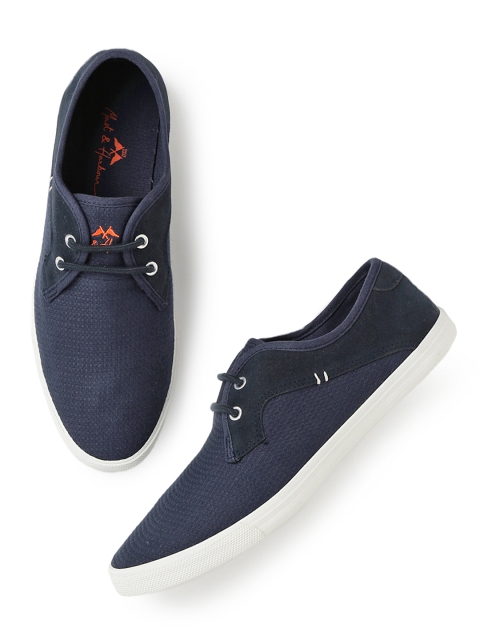 

Mast & Harbour Men Navy Sneakers, Navy blue