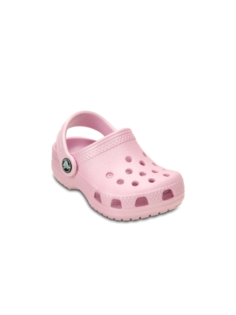 

Crocs Classic Girls Pink Solid Clogs