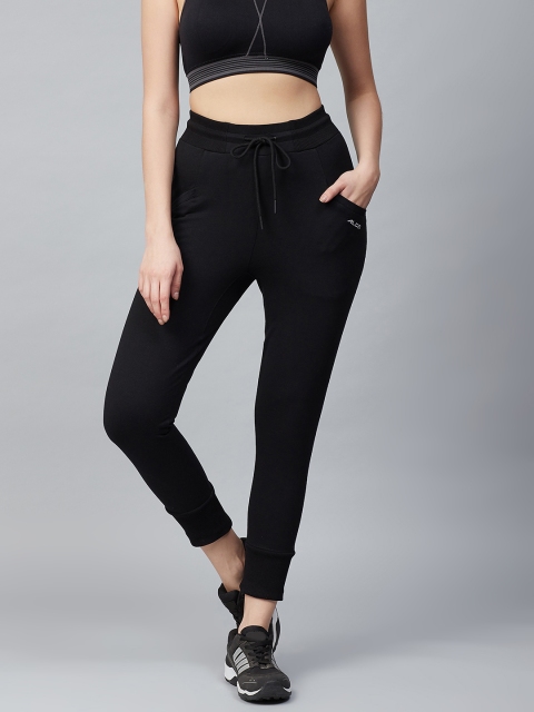 

Alcis Women Black Solid Joggers