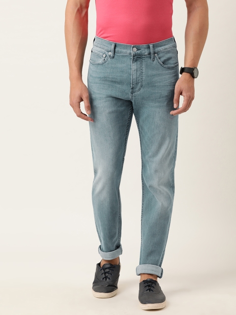 

Calvin Klein Jeans Men Blue Slim Fit Mid-Rise Clean Look Stretchable Jeans
