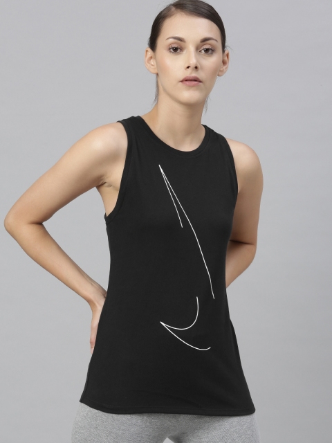 

Nike Women Black Printed Top